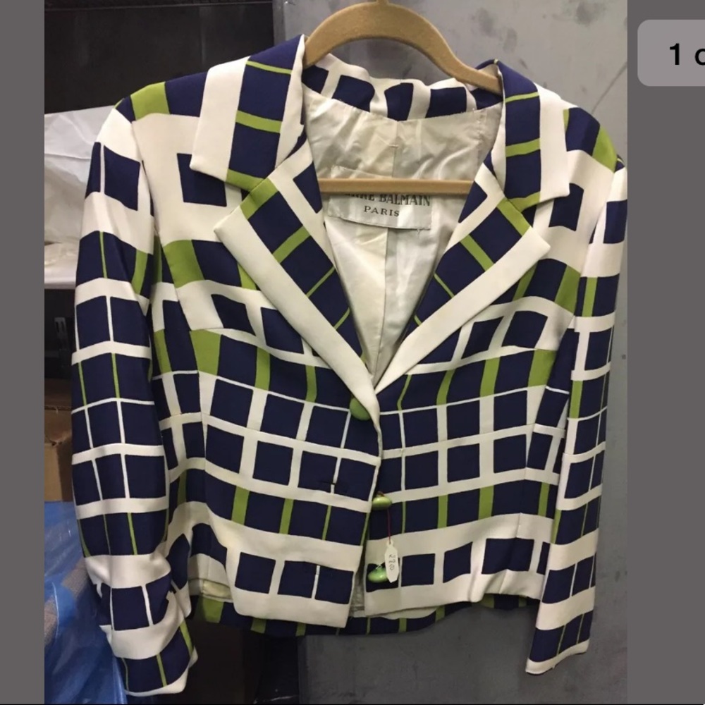 Pierre Balmain Vintage Jacket - Picture 1 of 8